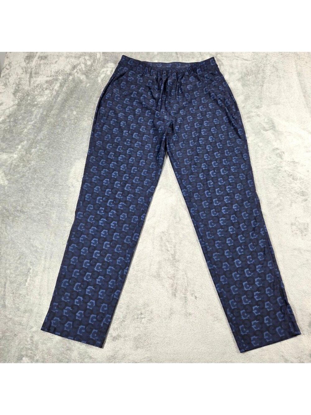 G/Fore Pants Womens Medium Blue All Over G Performance Golf Trousers